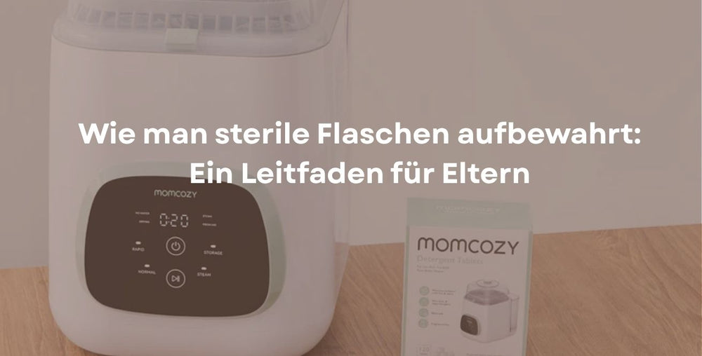 Wie man sterile Flaschen aufbewahrt: Ein Leitfaden für Eltern