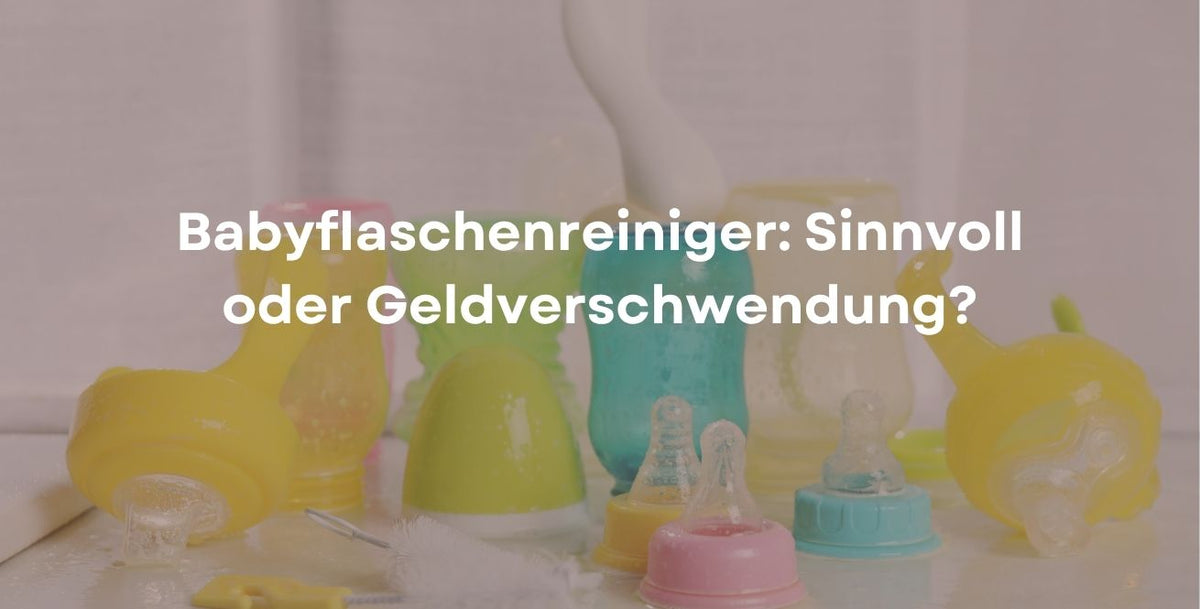 Babyflaschenreiniger: Sinnvoll oder Geldverschwendung
