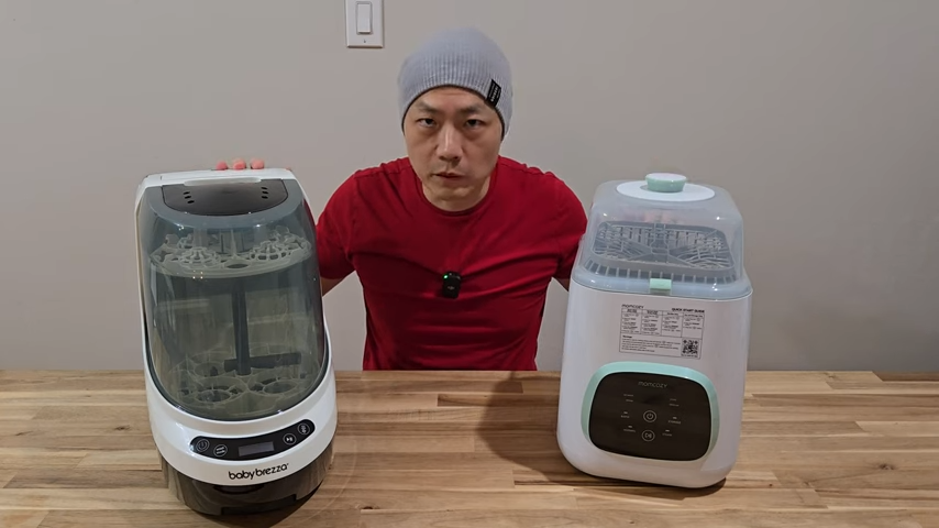 Babyflaschenspülmaschinen-Test: Momcozy vs. Baby Brezza