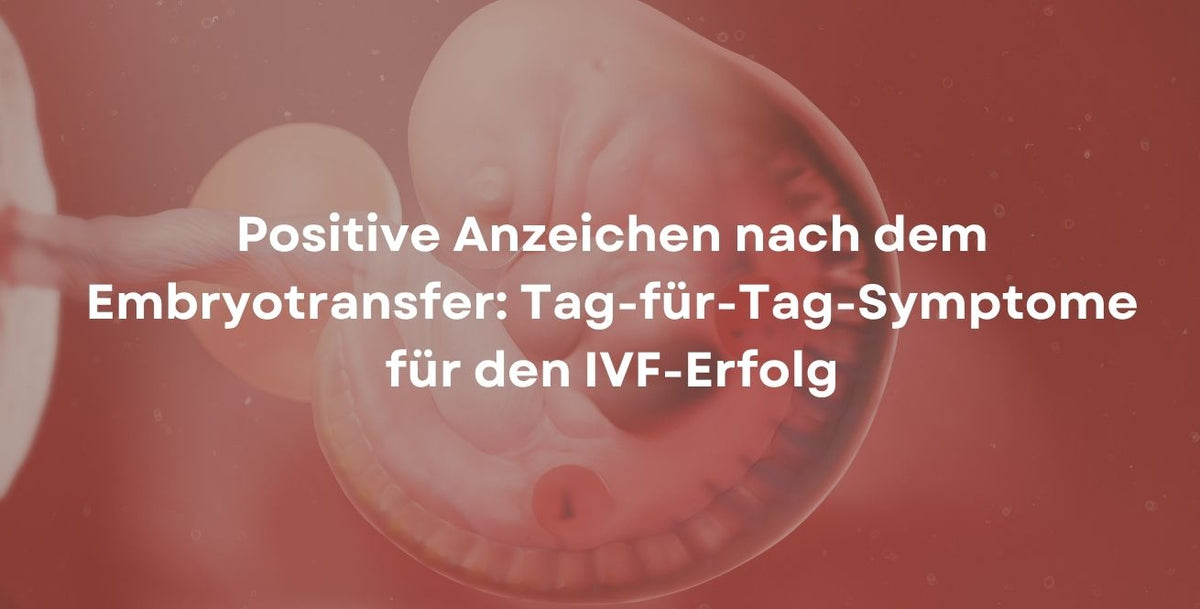 Positive Anzeichen nach dem Embryotransfer: Tag-für-Tag-Symptome für den IVF-Erfolg