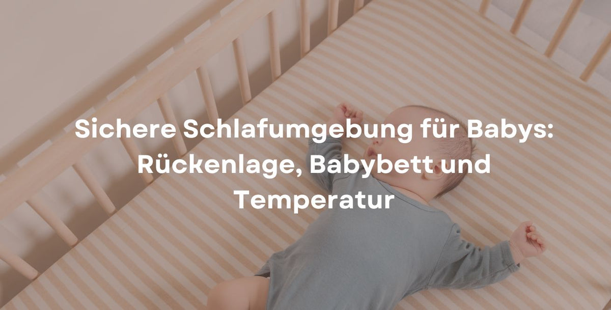 Sichere Schlafumgebung für Babys