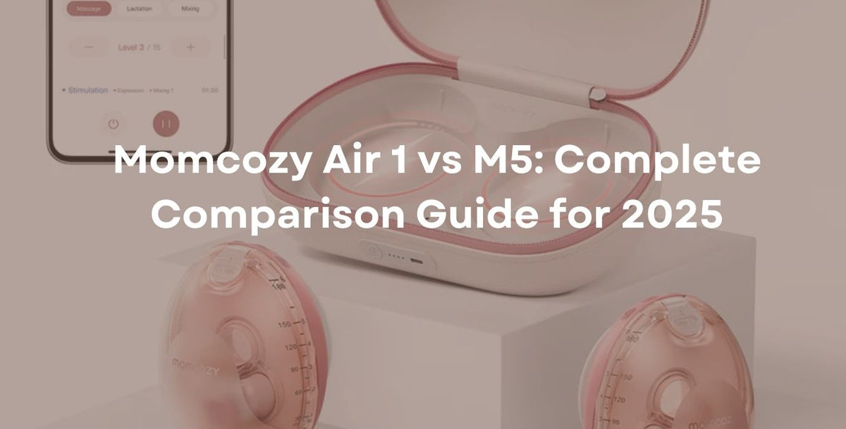 Momcozy Air 1 vs M5: Complete Comparison Guide for 2025