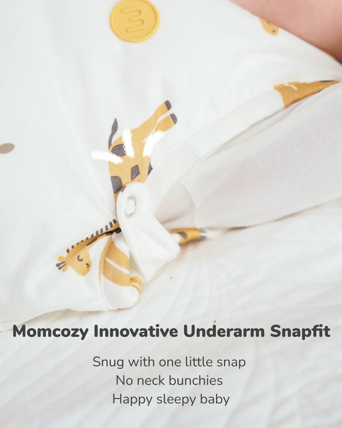 Momcozy Babyschlafsack 1,5 TOG