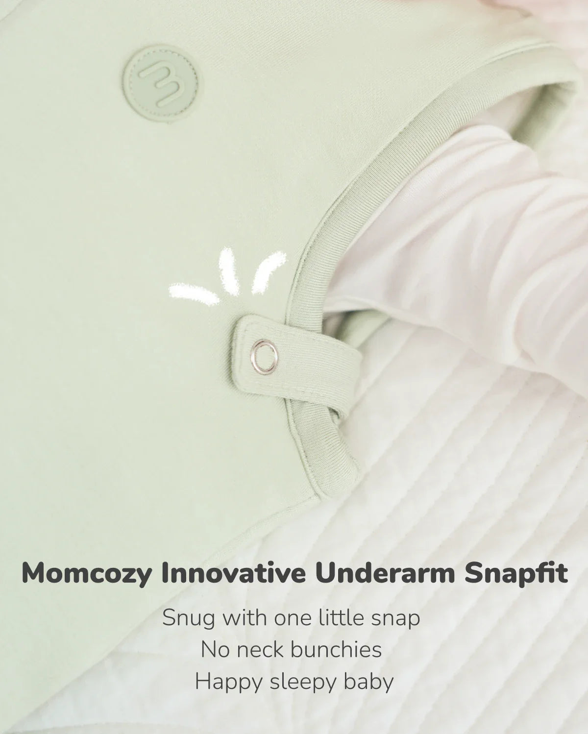 Momcozy Babyschlafsack 1,5 TOG