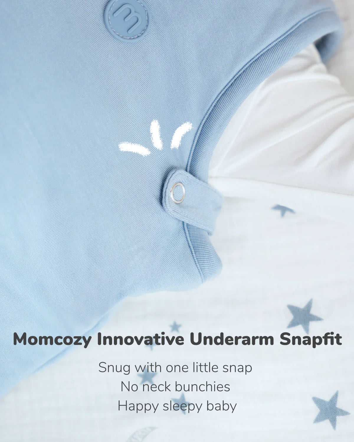 Momcozy Babyschlafsack 1,5 TOG
