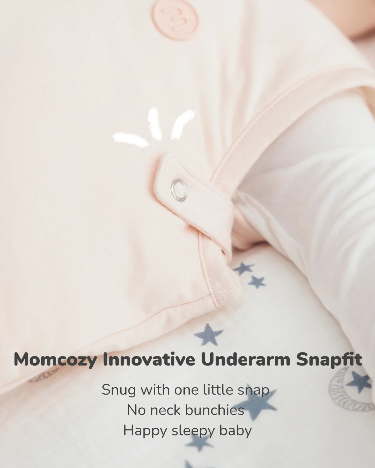 Momcozy Babyschlafsack 1,5 TOG