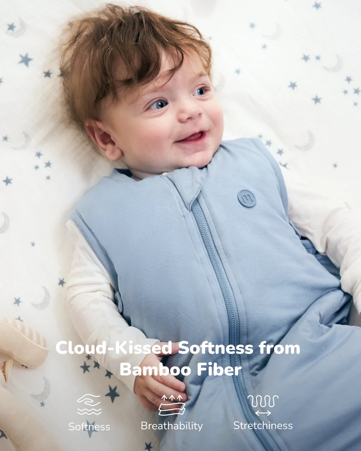 Momcozy Babyschlafsack 1,5 TOG