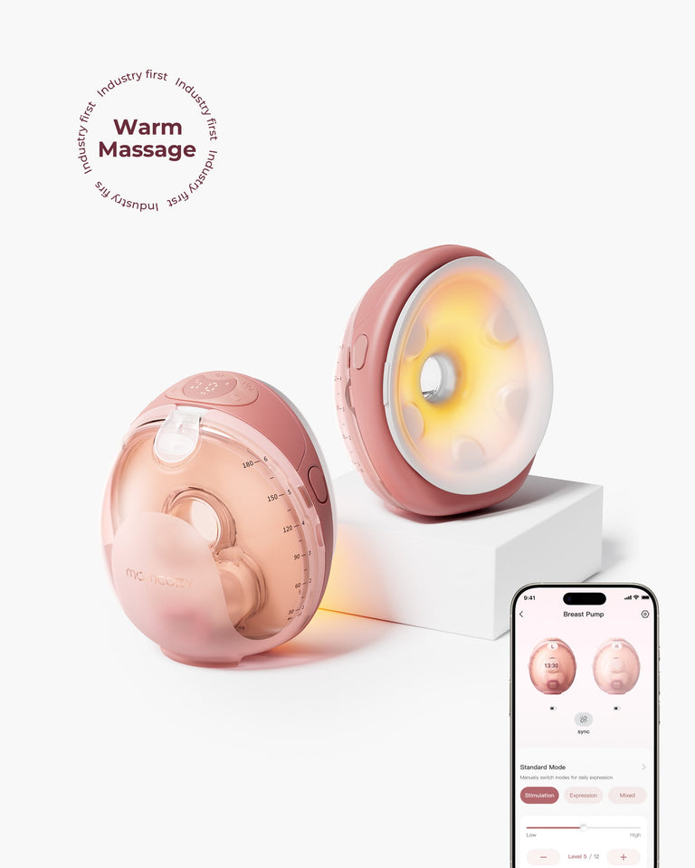 Translation missing: de.Momcozy Wellness 1 Tragbare Milchpumpe mit Wärmemassage