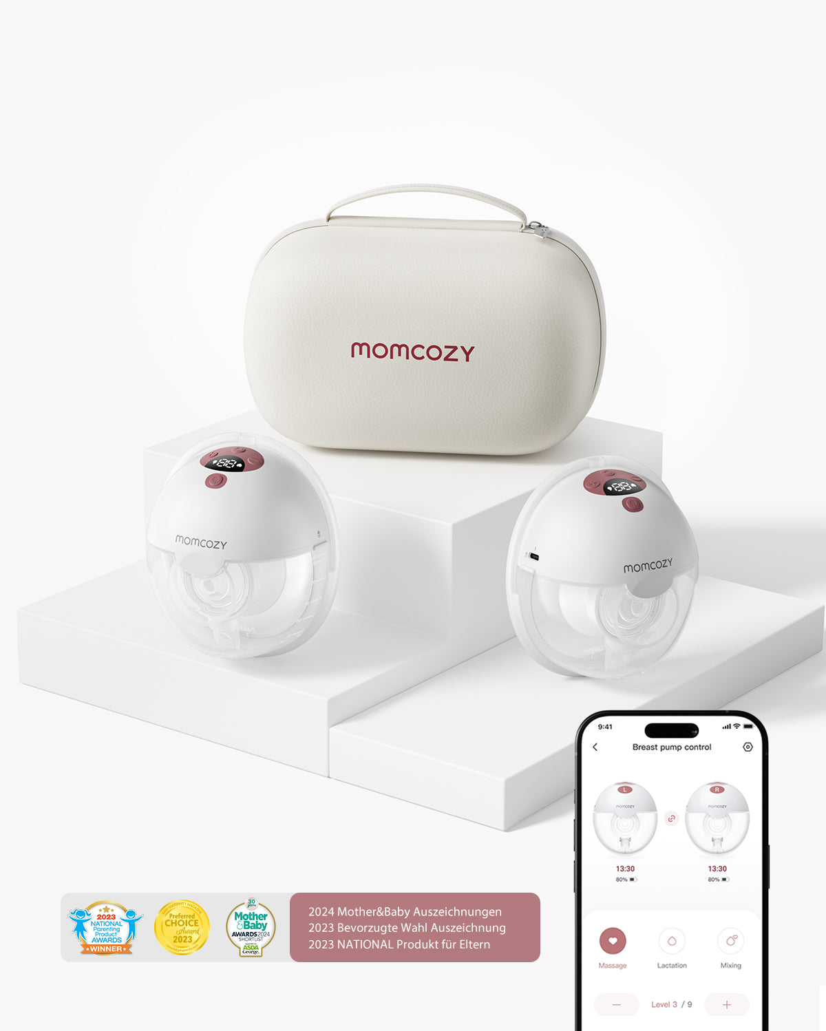 M5 Smart Tragbare Milchpumpe – Mit App-Steuerung aufgerüstet