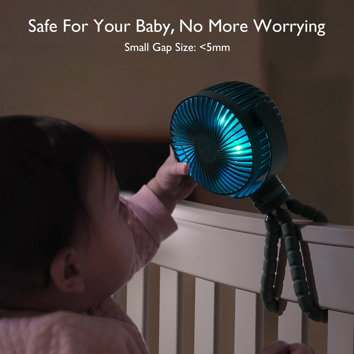 Wiederaufladbarer USB-Handventilator für die Reise