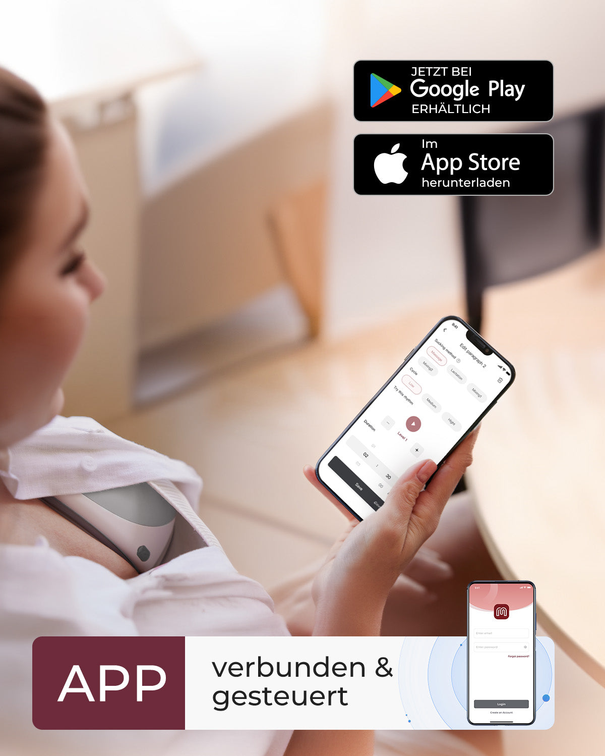 Momcozy Mobile Flow™ Freihändige Milchpumpe | M9
