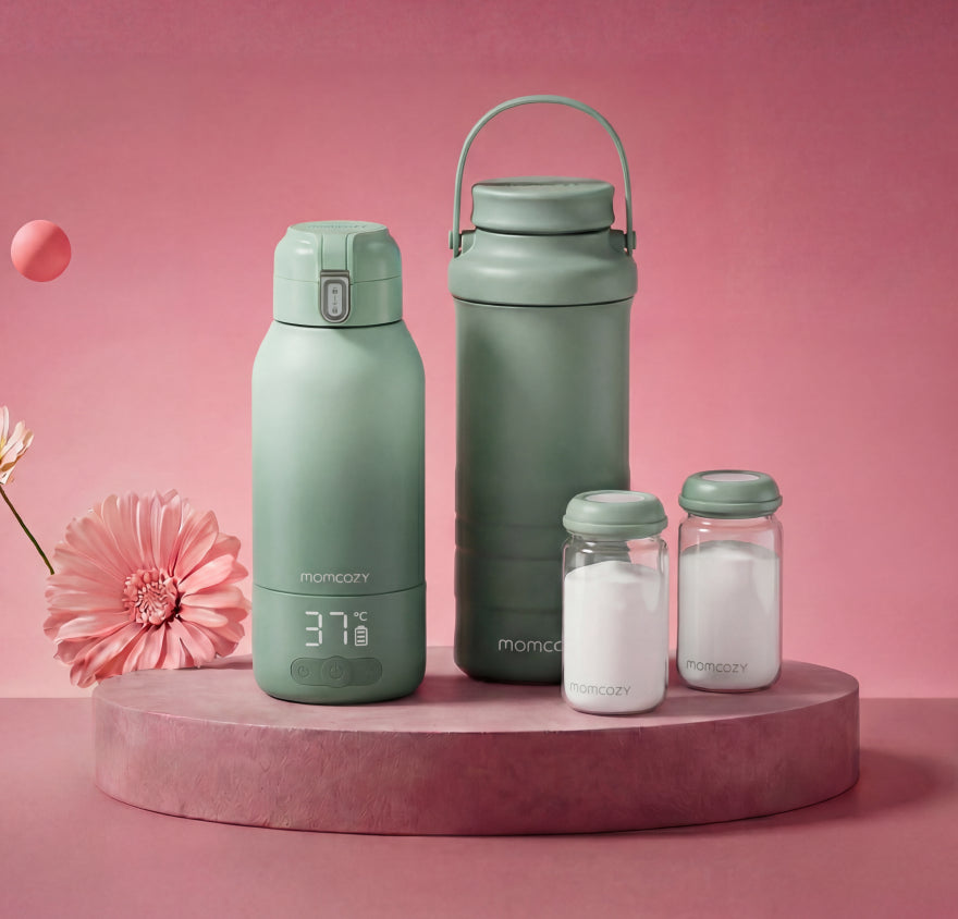 Tragbarer Milchwärmer + 22oz Kühler - On-the-Go Bundle
