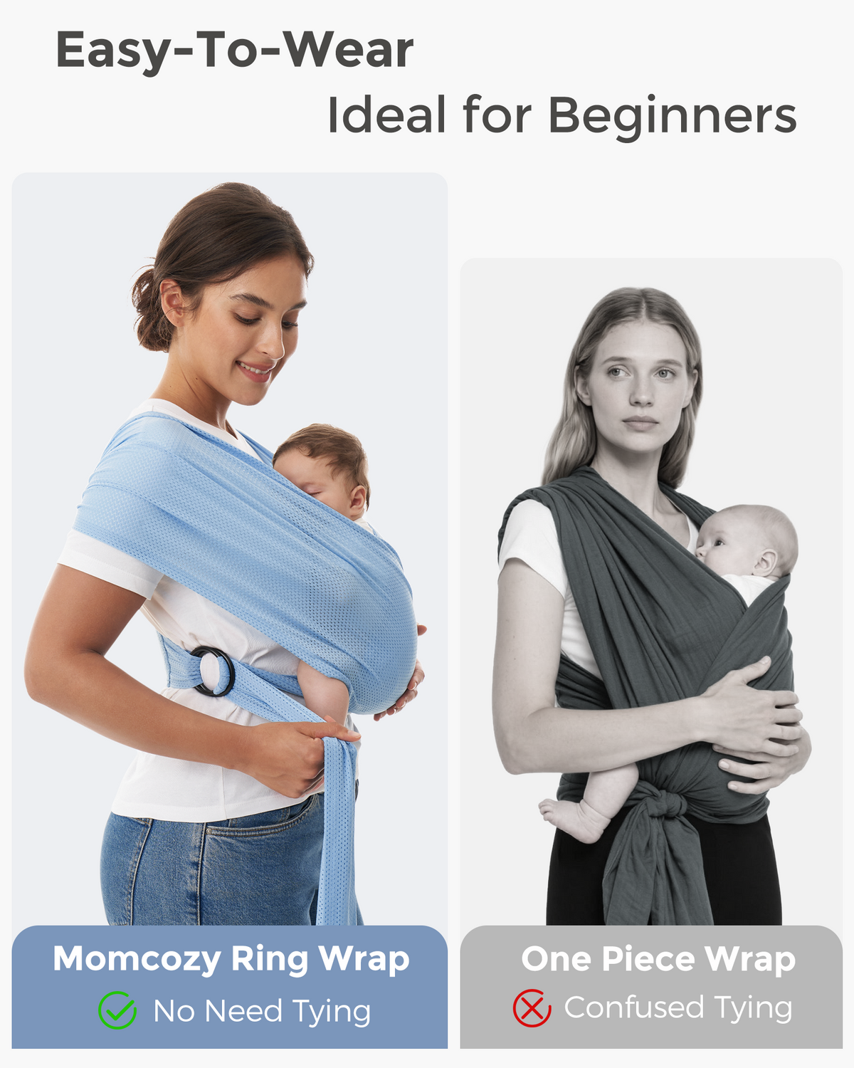 Momcozy SnapLite Cooling Mesh Tragetuch