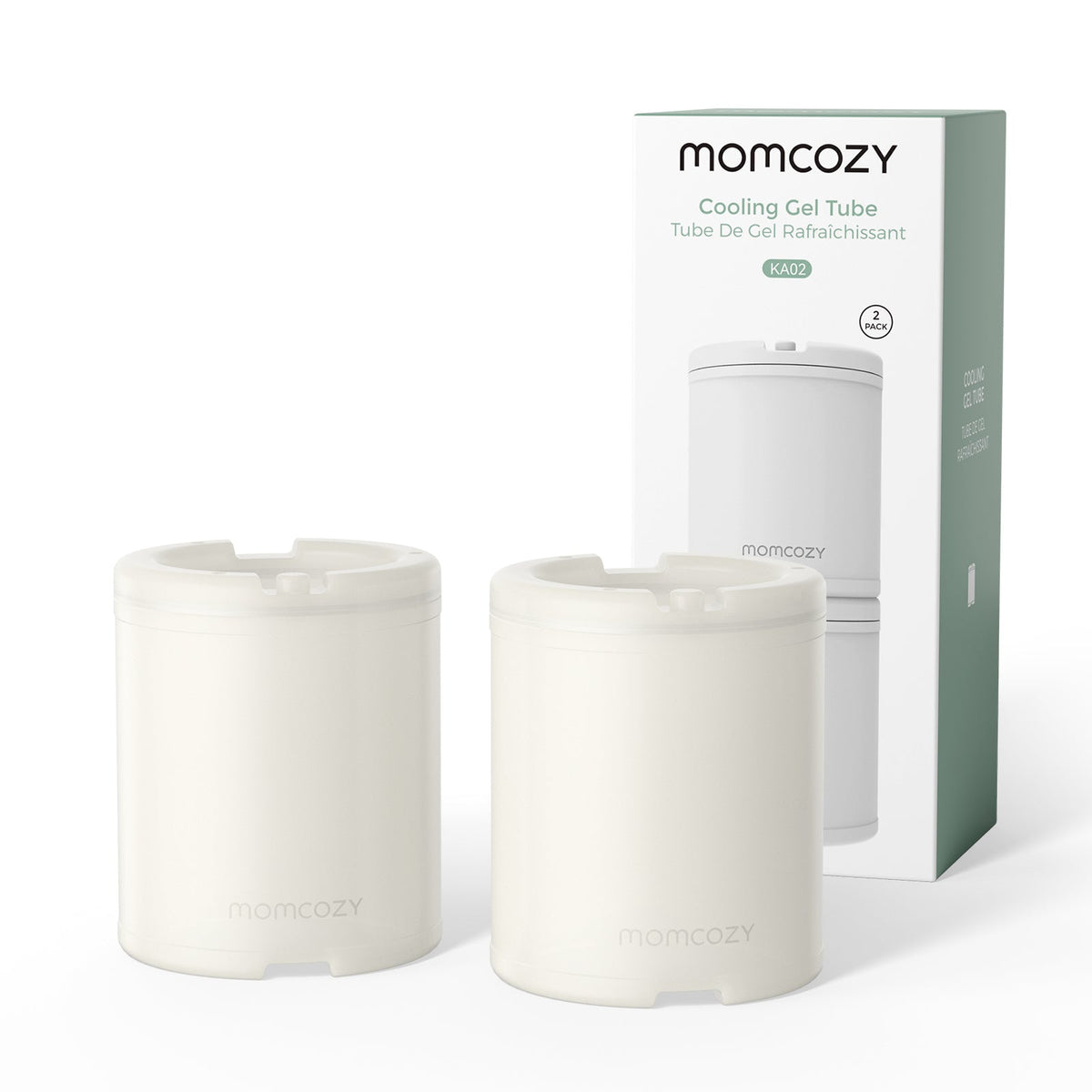 Momcozy Cooling Gel Tube, Compatible with 22oz Baby Bottle Cooler, 2PCS