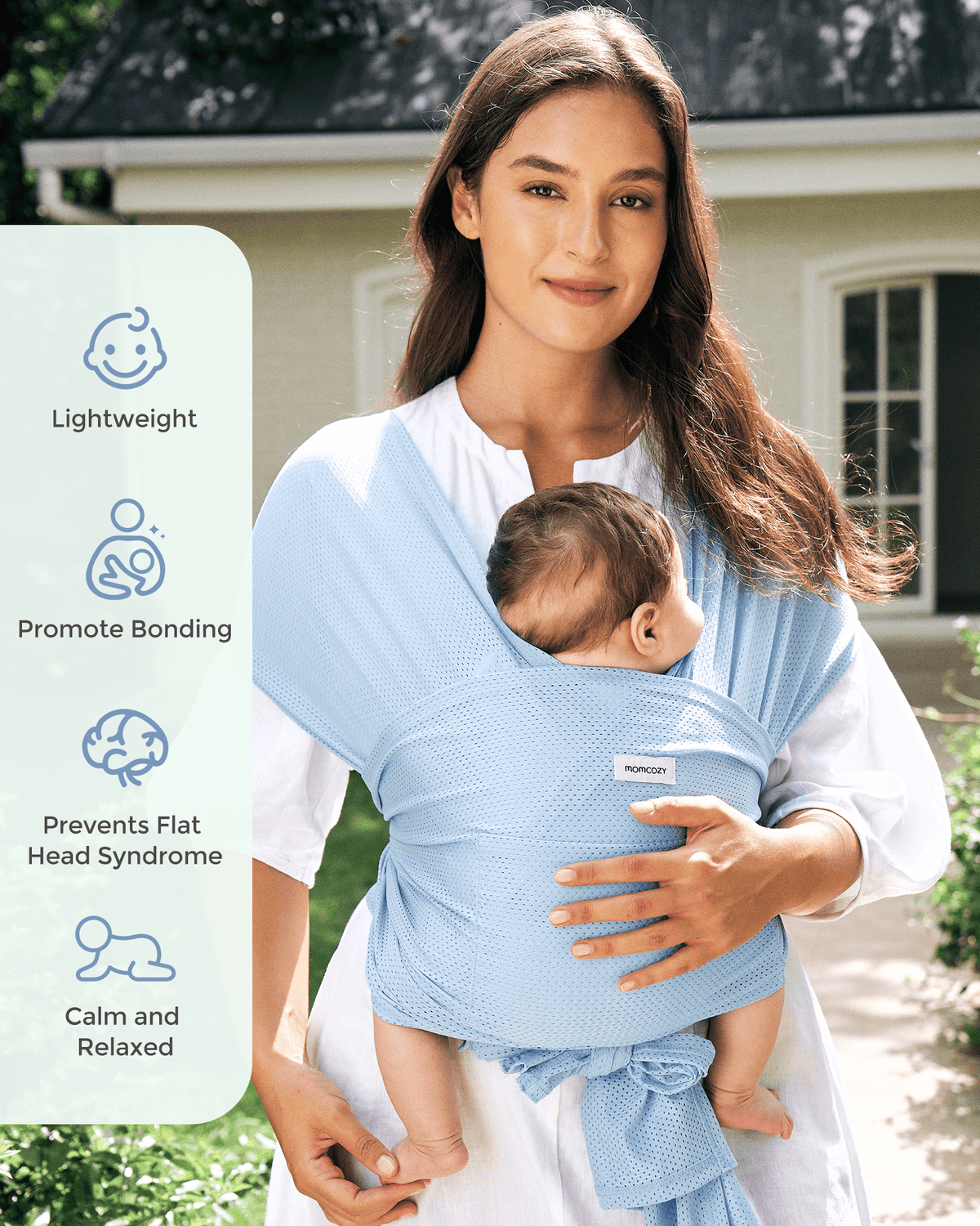 Momcozy SnapLite Cooling Mesh Tragetuch