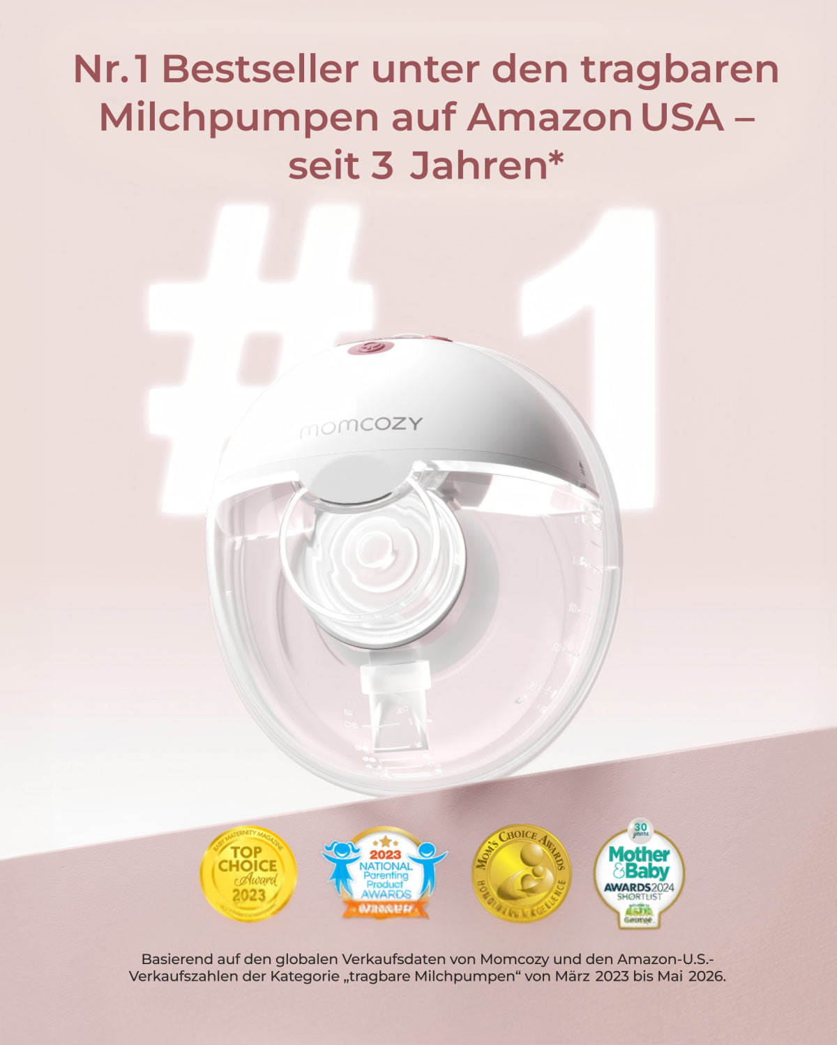 M5 Smart Tragbare Milchpumpe – Mit App-Steuerung aufgerüstet