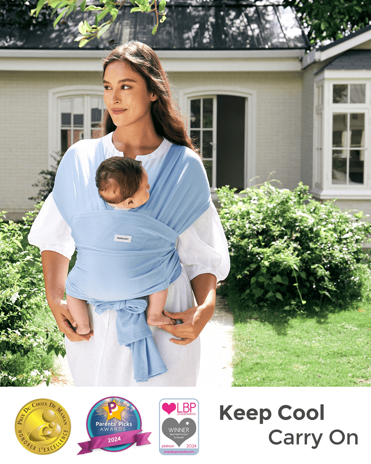 Momcozy SnapLite Cooling Mesh Tragetuch