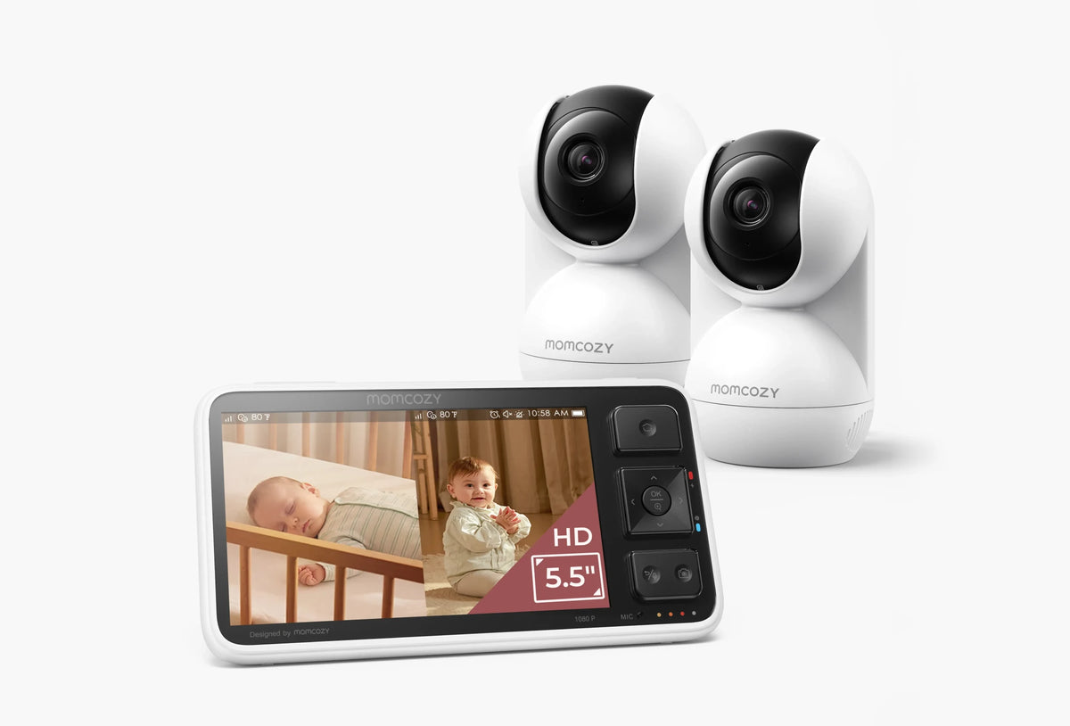 Intelligentes Babyphone ohne WLAN, 5,5 Zoll, Full HD (BM03 schwarz)