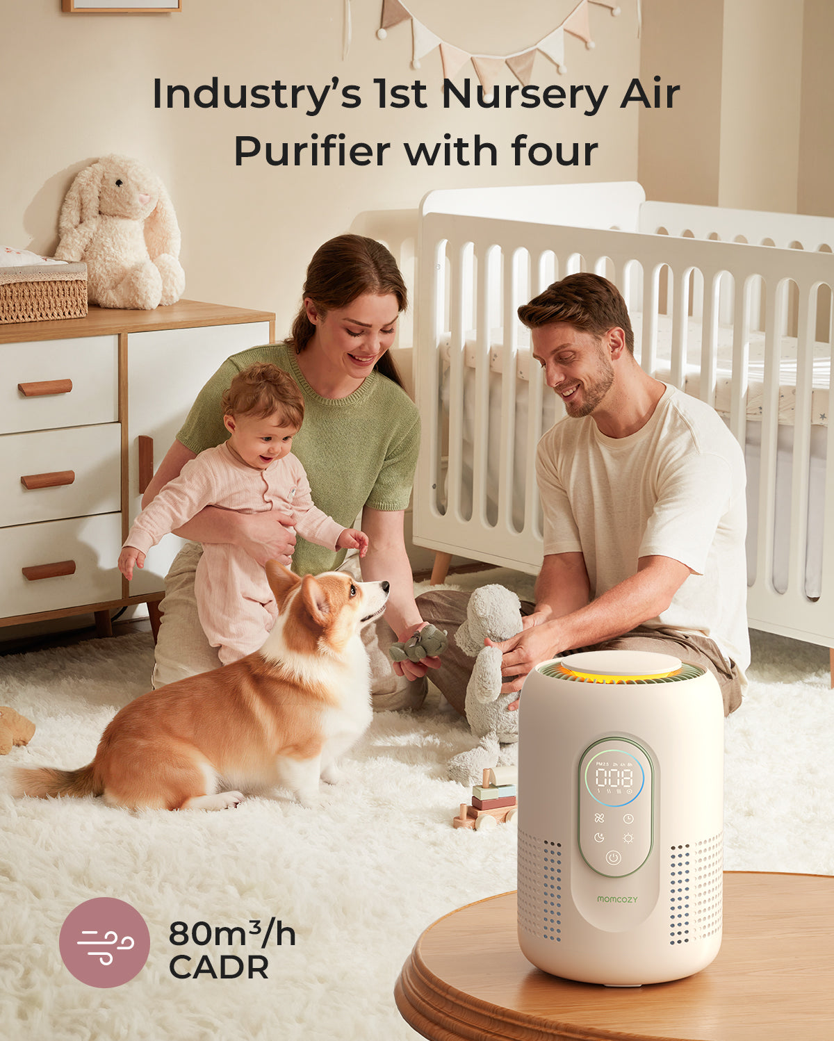 Momcozy CozyBreath Baby-Luftreiniger