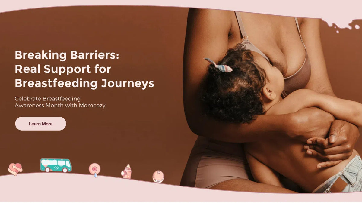 Momcozy celebrates Breastfeeding Awareness Month with mother and baby
