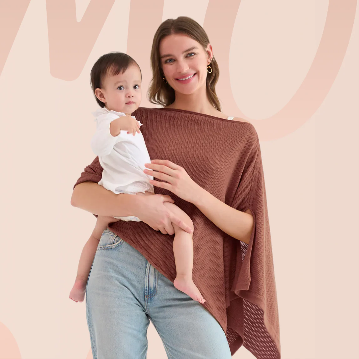 Momcozy Stilldecke – Weicher, atmungsaktiver und vielseitig verwendbarer Poncho