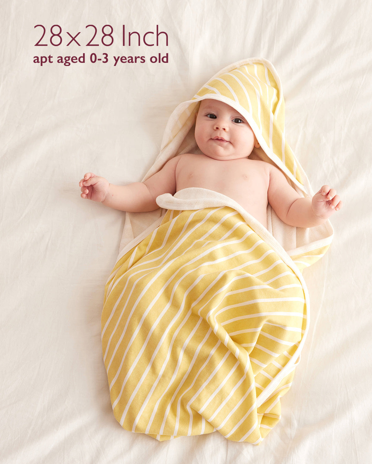 MOMCOZY BABY HOODED TELETEL FÜR NEUBORN DUUBE - 2 Zählung (Packung von 1)