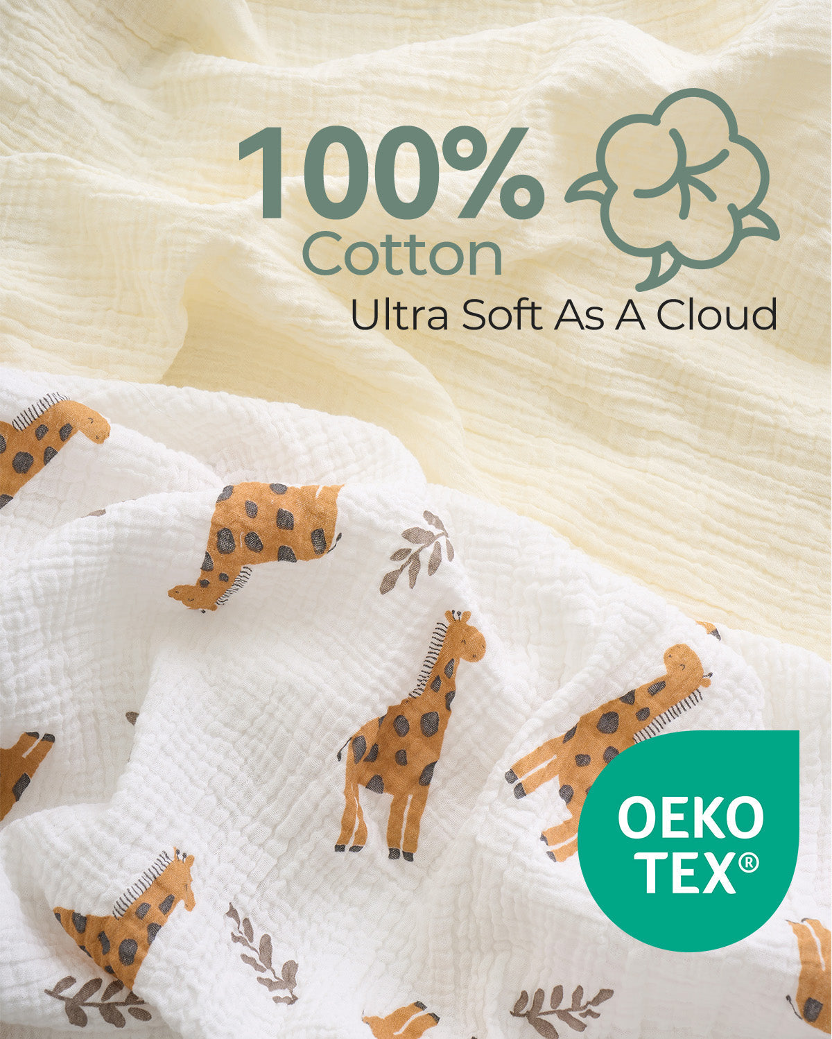 MOMCOZY CORALE VLEECE HOODED BADE TEIL