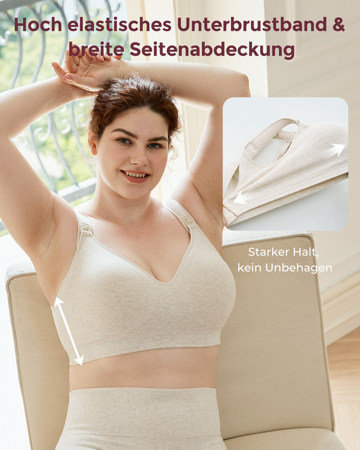 Momcozy Busty Baumwolle Still-BHs
