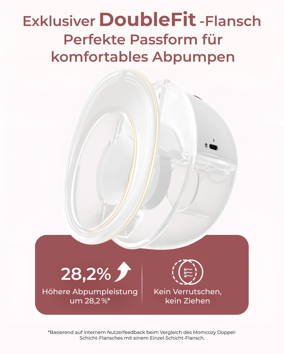 M5 Smart Tragbare Milchpumpe – Mit App-Steuerung aufgerüstet