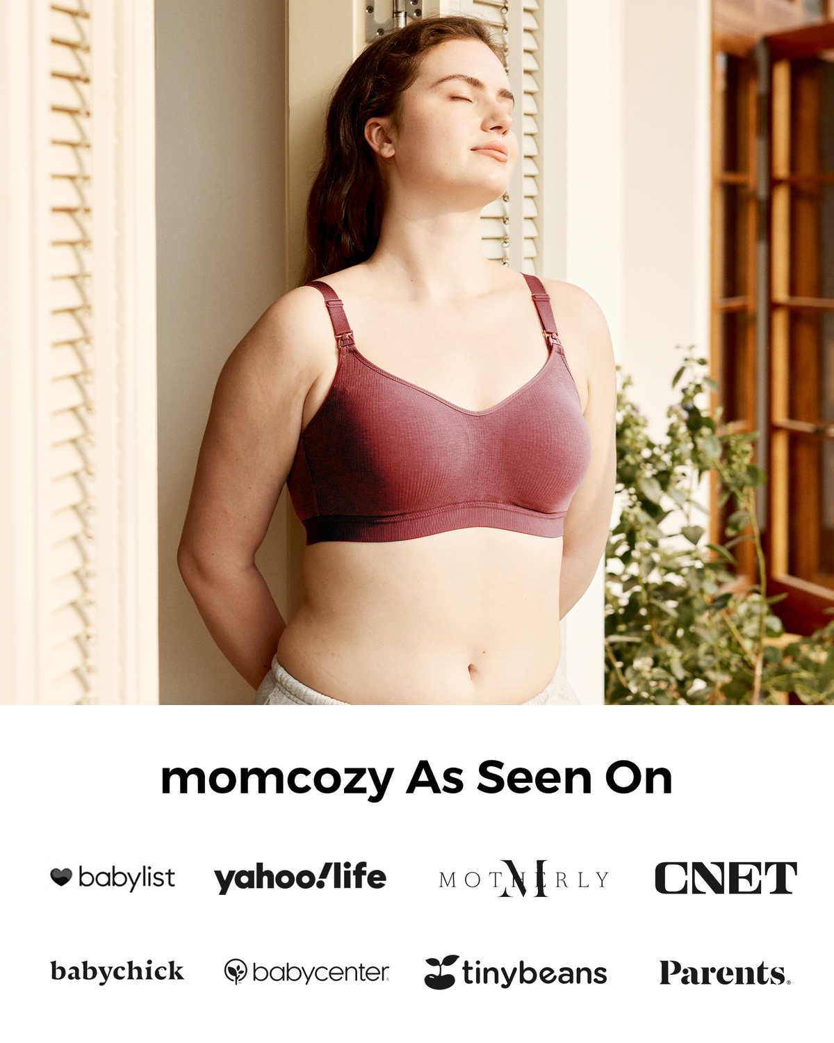 Momcozy Tencel™-Gewebe Kabelloser & nahtloser Pump-BH