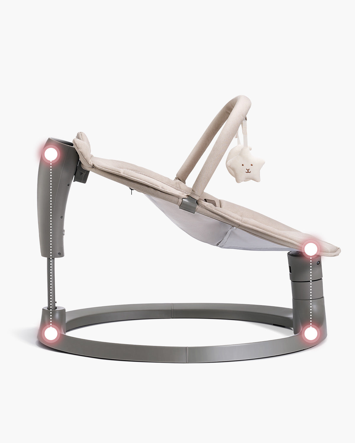 Momcozy 2-in-1 elektrische Babyschaukel