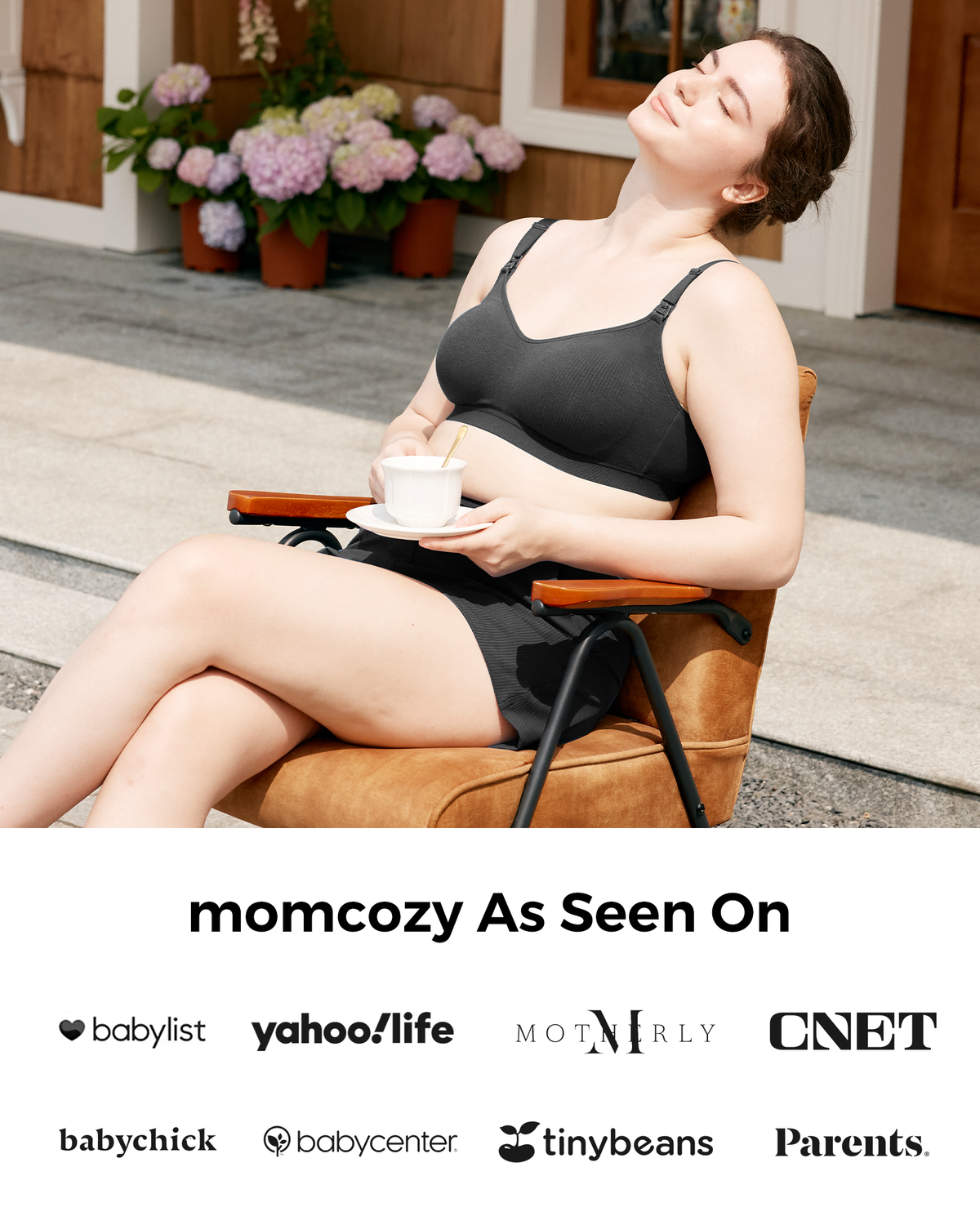 Momcozy Tencel™-Gewebe Kabelloser & nahtloser Pump-BH