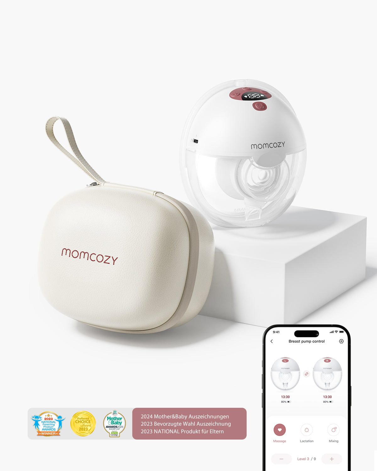 M5 Smart Tragbare Milchpumpe – Mit App-Steuerung aufgerüstet