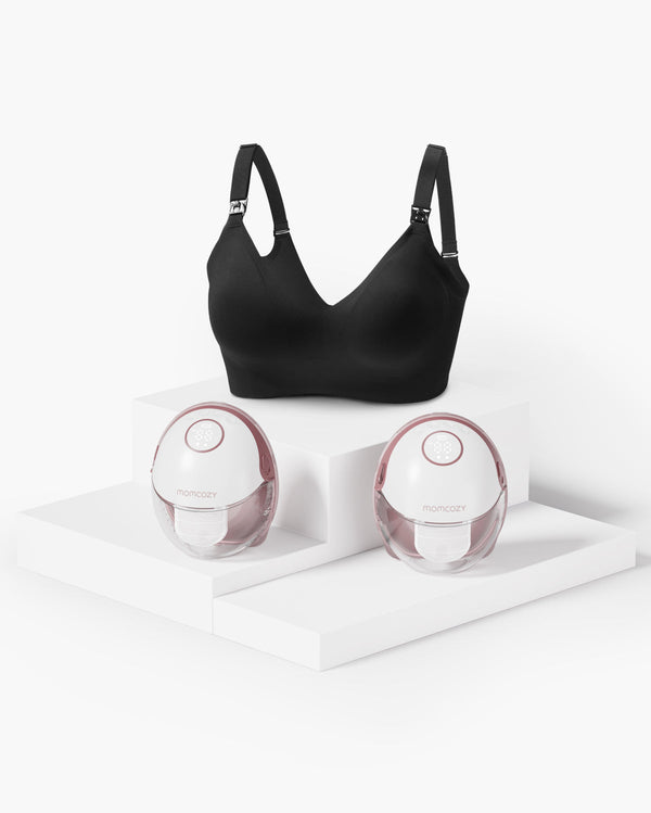 M6 BH Bundle: M6 freihändige Milchpumpe und Still-BH YN21