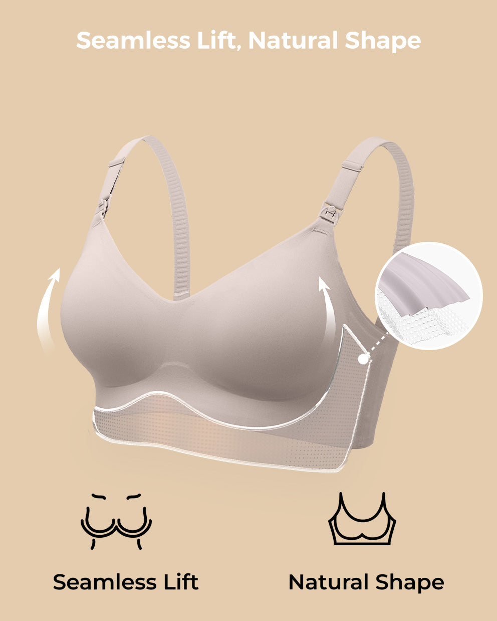 SMOOTH – Ultraweicher Omni Still- & Umstands-BH – Bestseller-Farbe