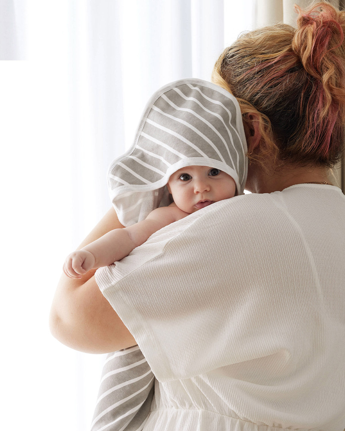 MOMCOZY BABY HOODED TELETEL FÜR NEUBORN DUUBE - 2 Zählung (Packung von 1)