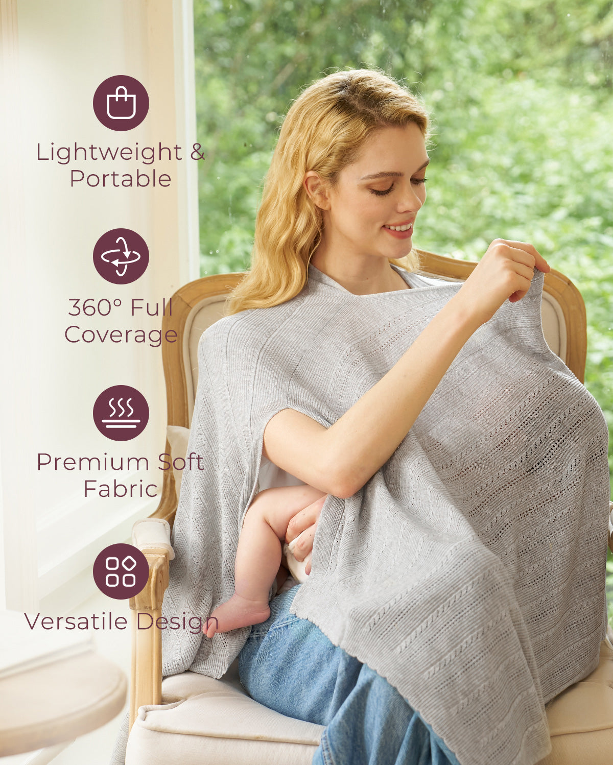 Tencel™ Lyocell-Stoff Ultraleichte Stilldecke