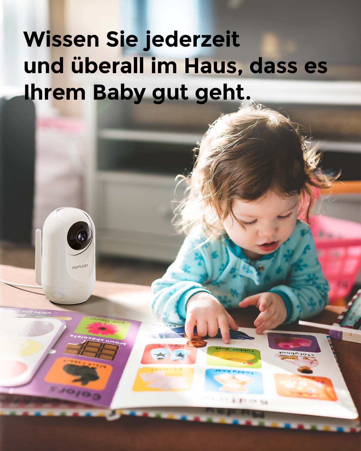1080P Leistungsstarkes Videobabyphone BM01
