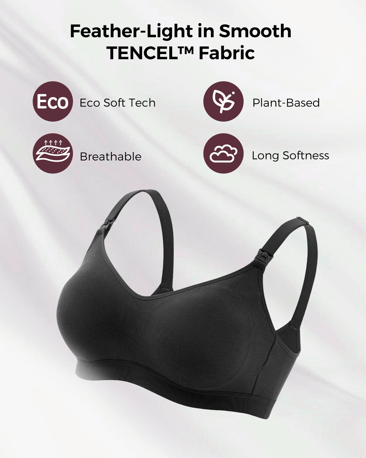 Momcozy Tencel™-Gewebe Kabelloser & nahtloser Pump-BH