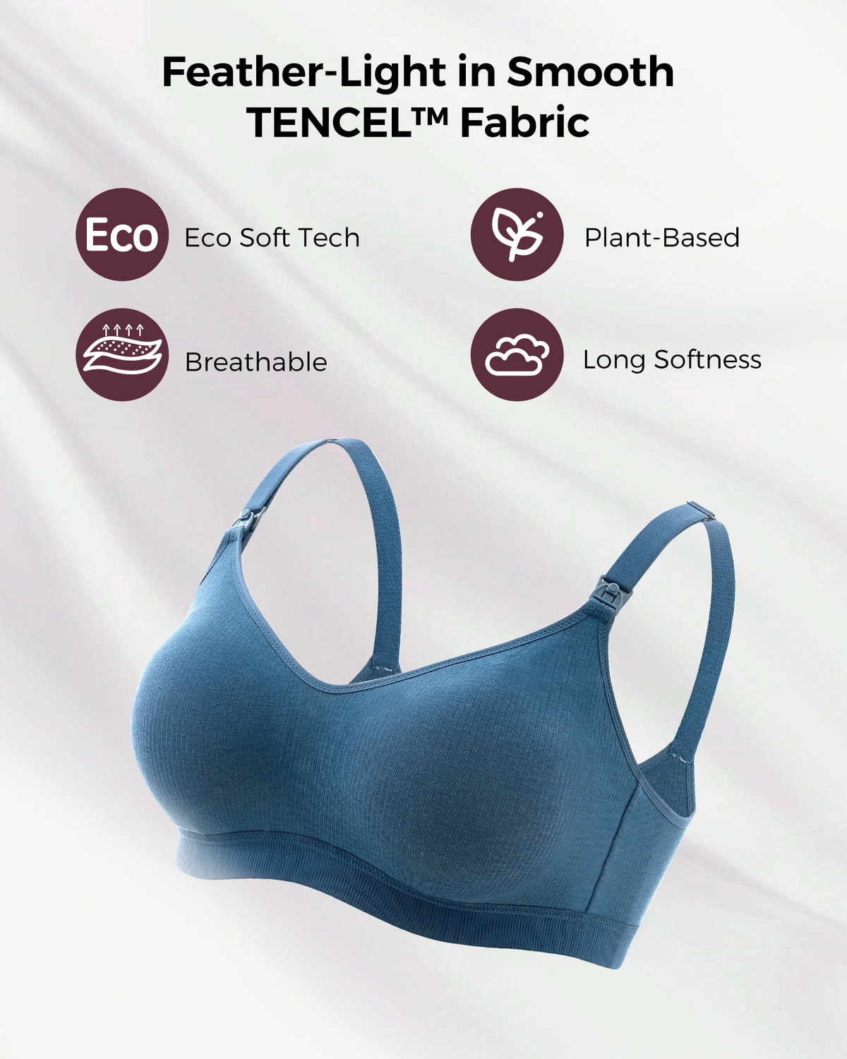 Momcozy Tencel™-Gewebe Kabelloser & nahtloser Pump-BH