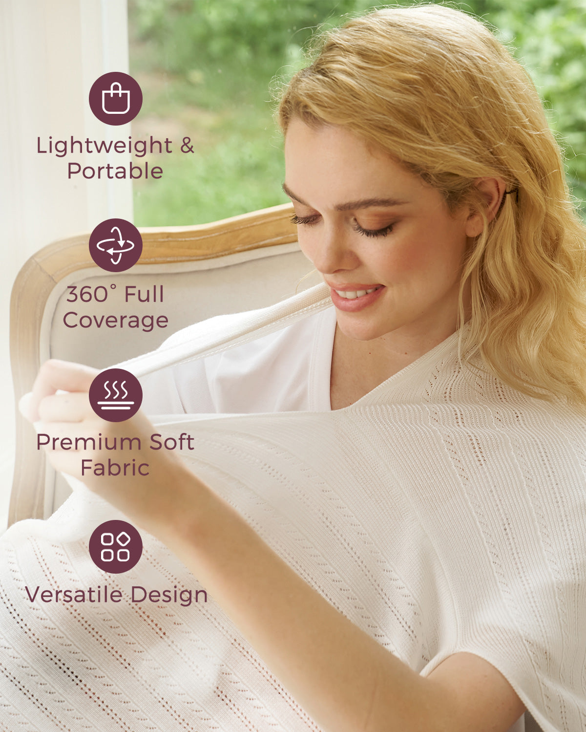 Tencel™ Lyocell-Stoff Ultraleichte Stilldecke