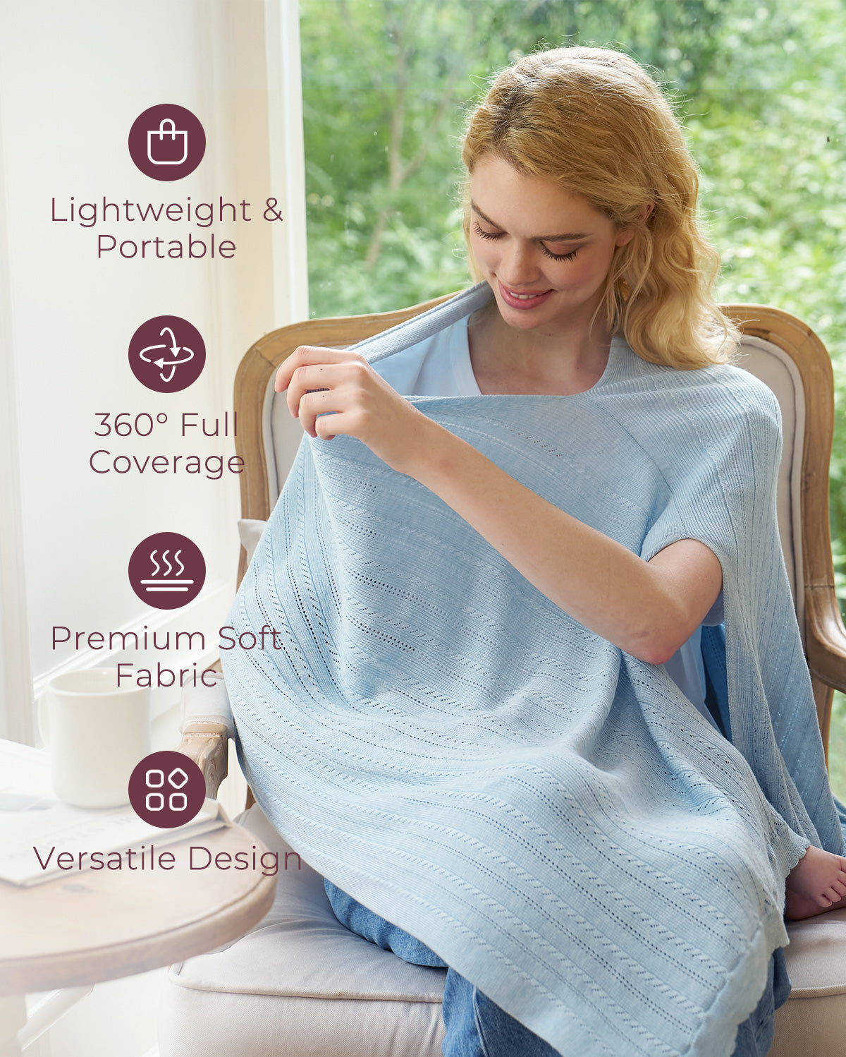 Tencel™ Lyocell-Stoff Ultraleichte Stilldecke
