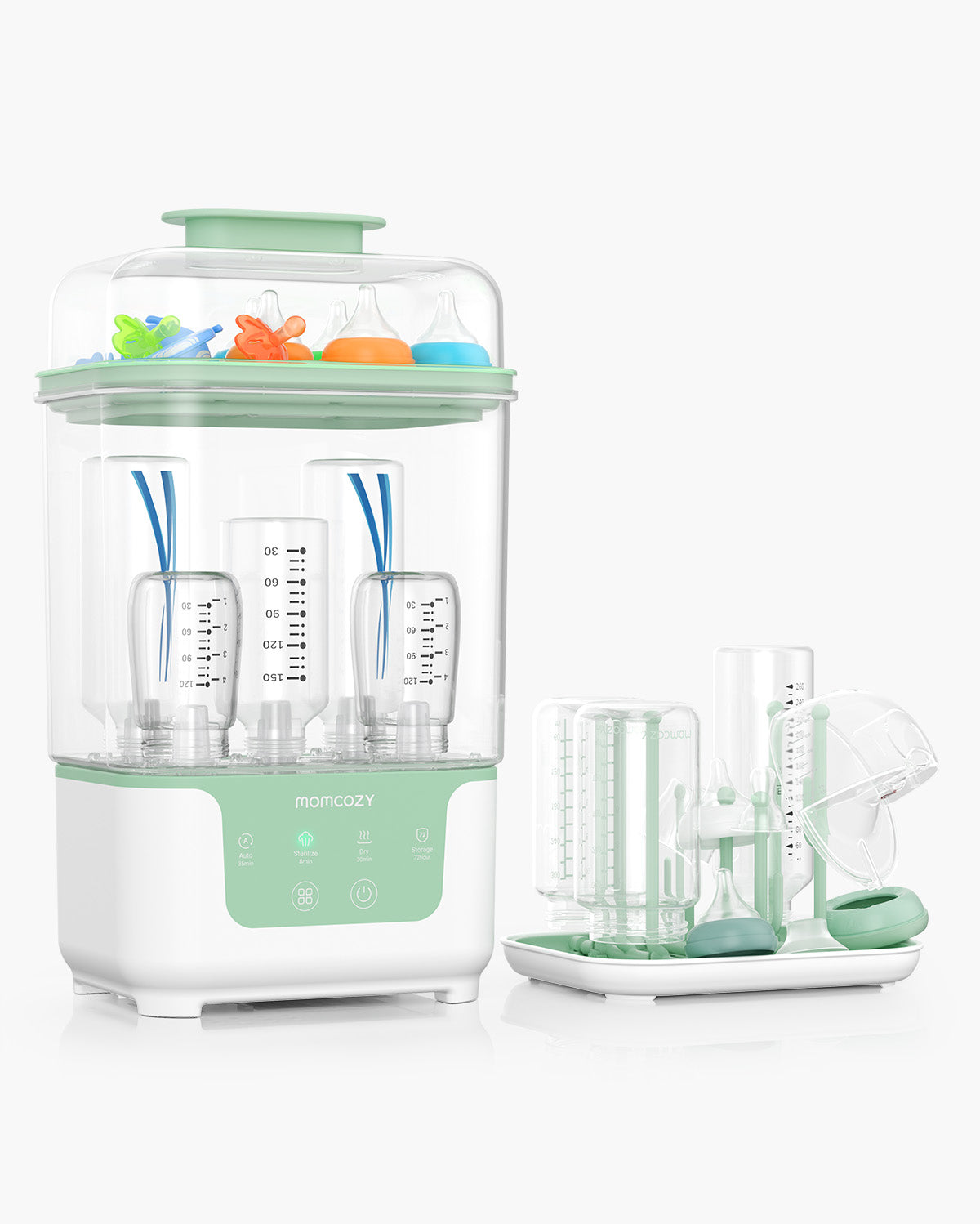 Momcozy 4-in-1 Kompakter Flaschensterilisator & Trockner