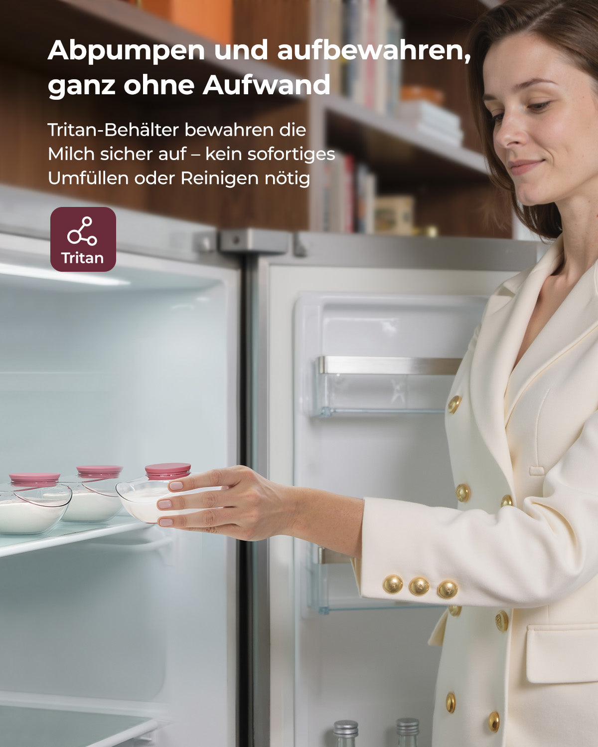 Momcozy Mobile Flow™ Freihändige Milchpumpe | M9