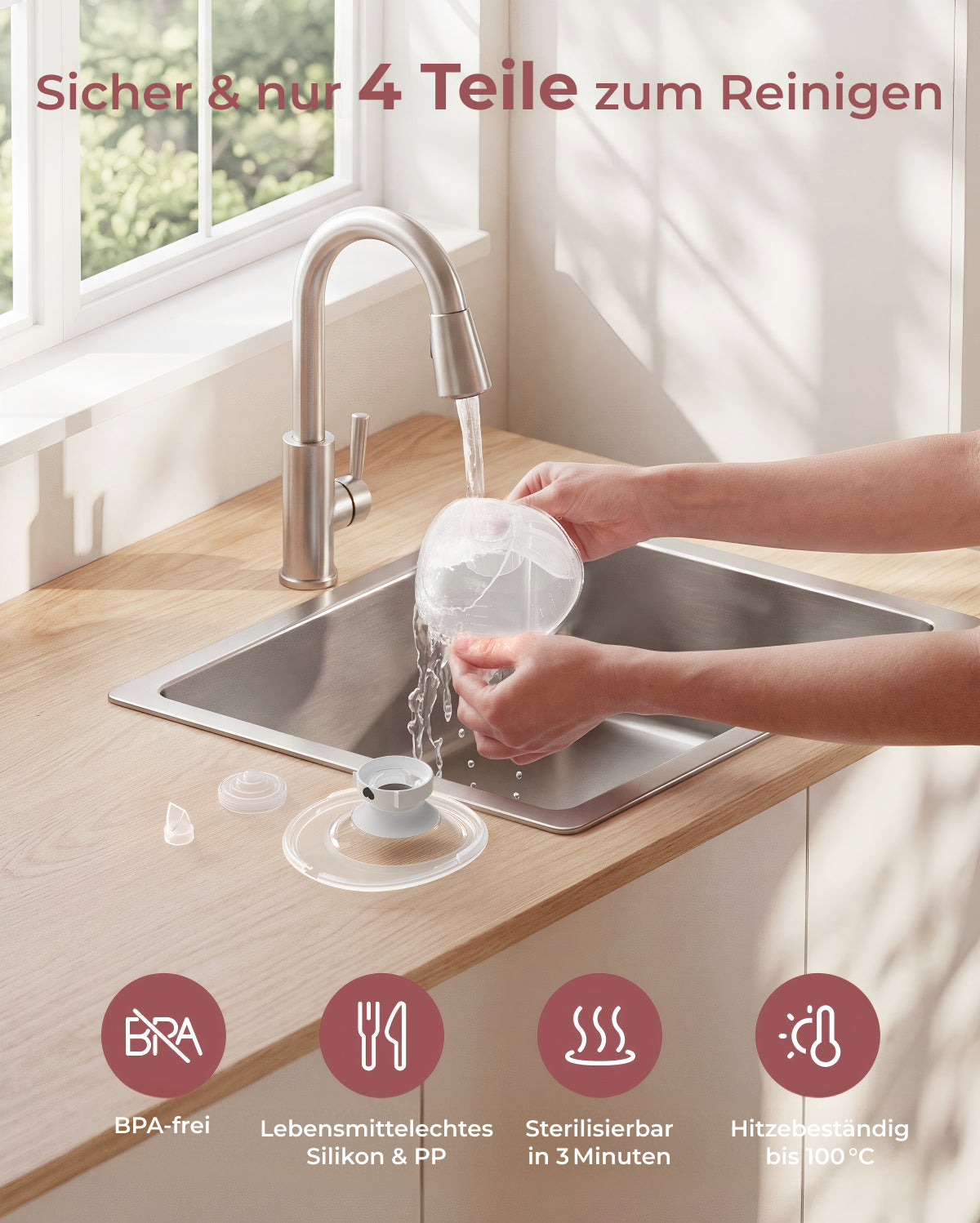 M5 Smart Tragbare Milchpumpe – Mit App-Steuerung aufgerüstet