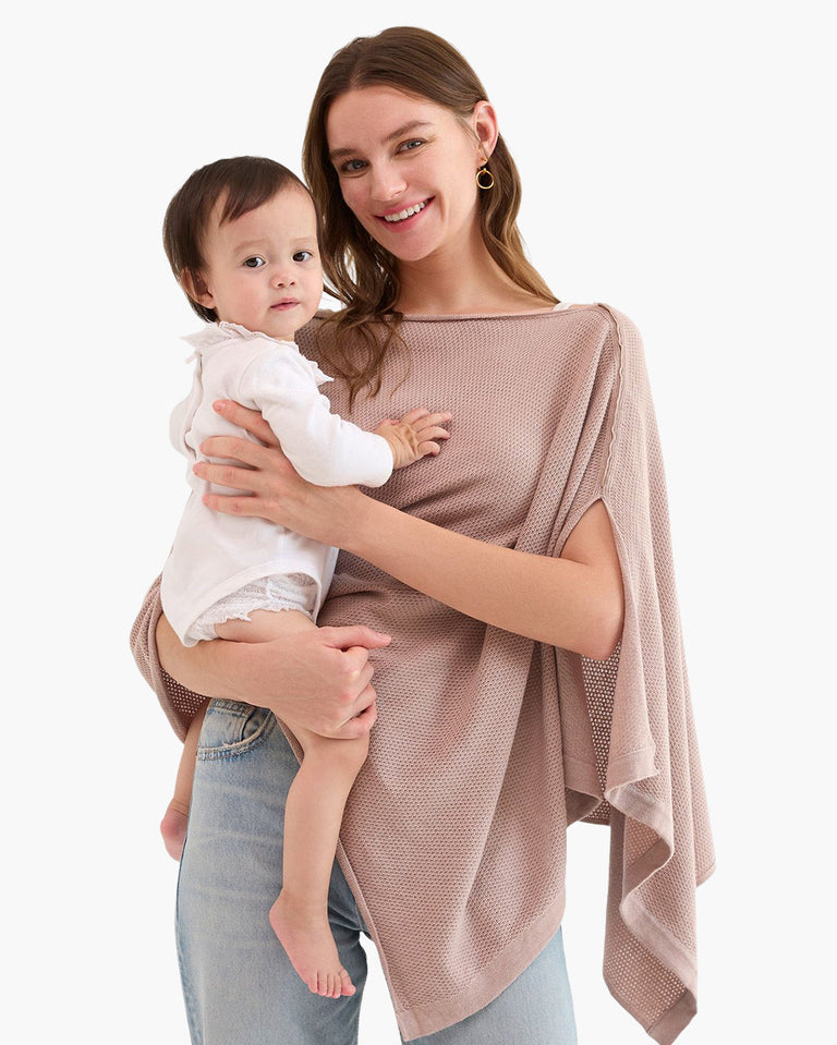 Translation missing: de.Momcozy Stilldecke – Weicher, atmungsaktiver und vielseitig verwendbarer Poncho