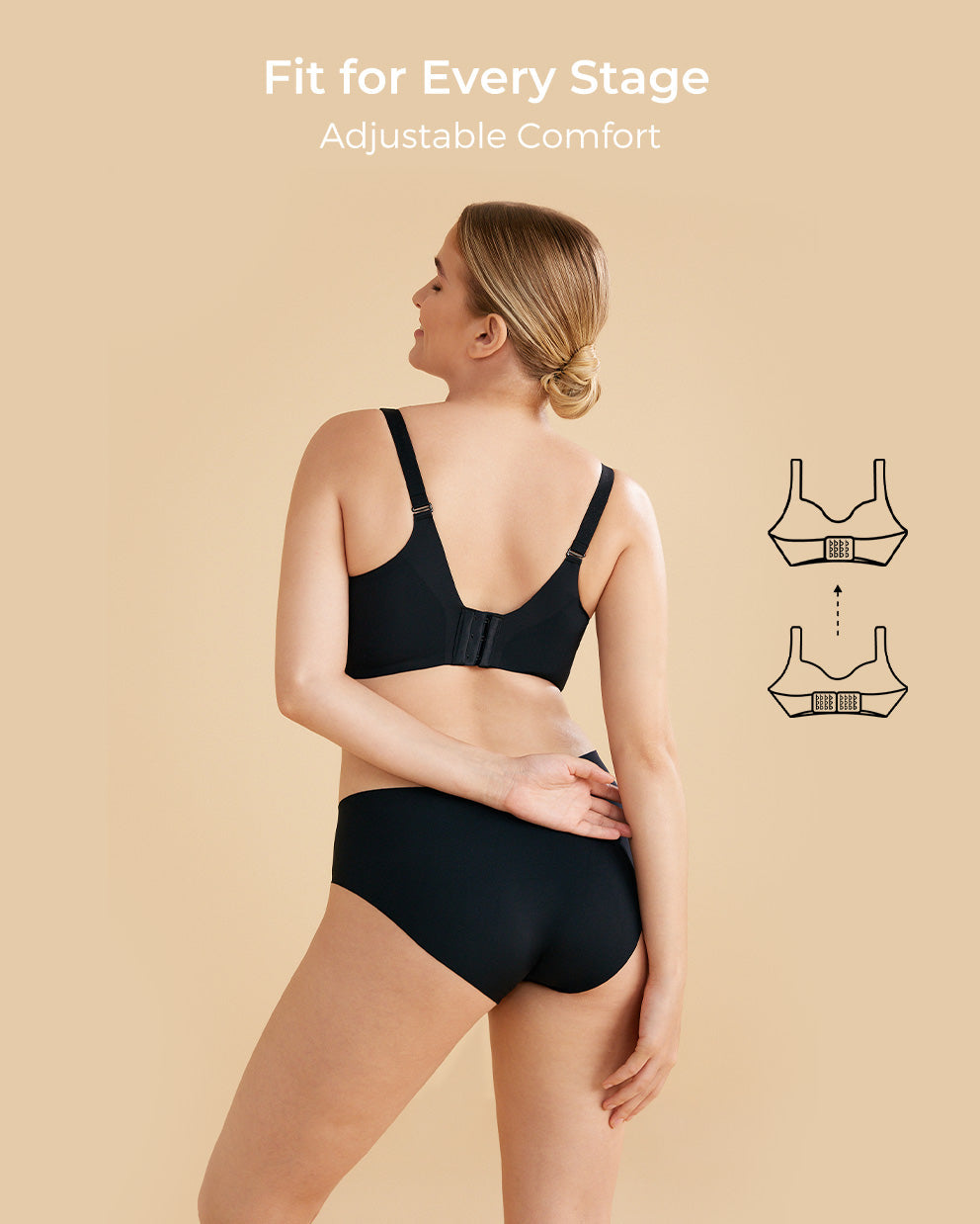 SMOOTH - Ultra weich & Omni Mutterschafts-BH zum Stillen (2er-Pack)