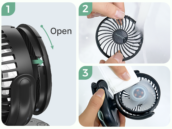 Outing Essentials Bundle: Baby Carrier and Clip-On Stroller Fan