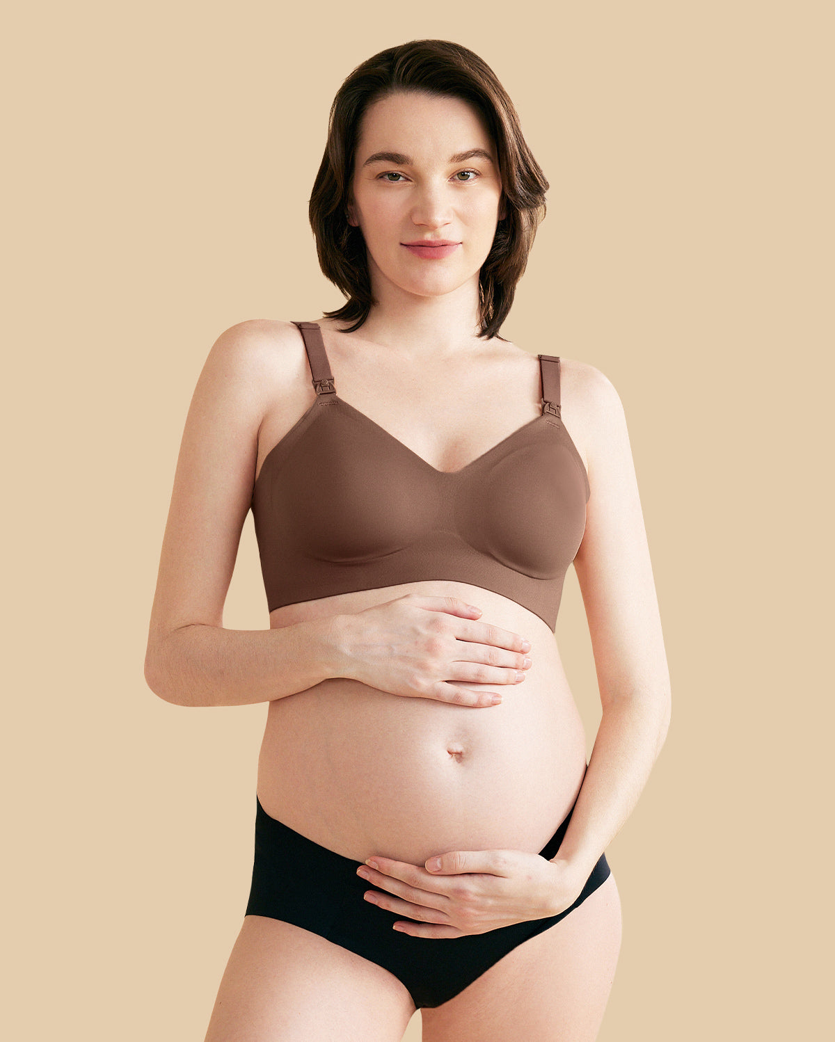 CozyAura – Ultraweicher, nahtloser Still-BH – YN21