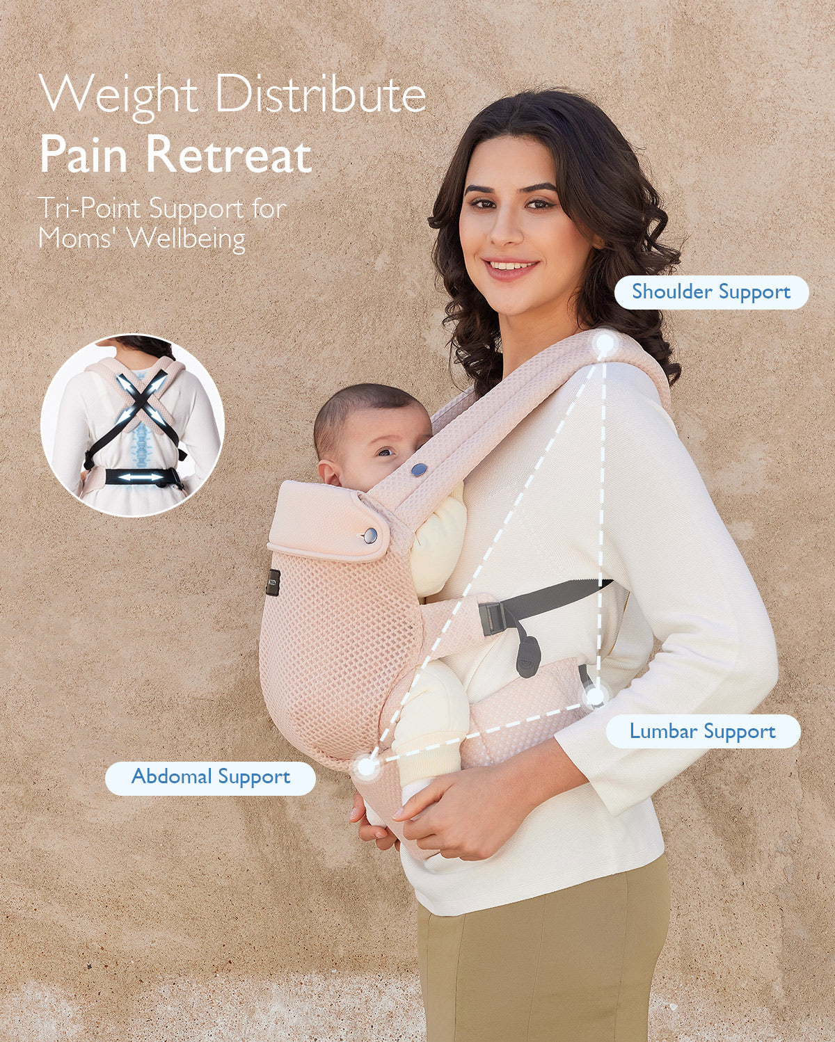 Momcozy PureHug Air Mesh Babytrage